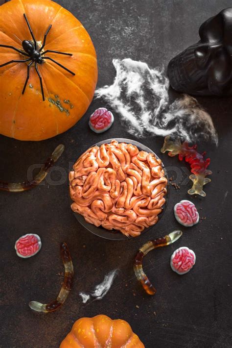 Halloween Brain Cake | Stock image | Colourbox