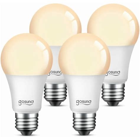 4Pack Smart Alexa Light Bulb Warm White Dimmable, 1 unit - Kroger