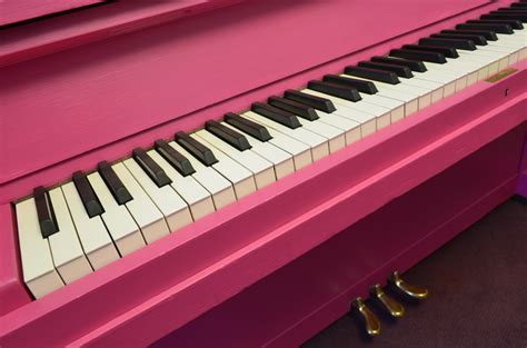 1975 Pink Yamaha Studio Piano