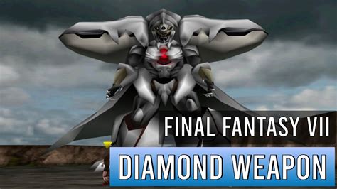 Final Fantasy 7 - Diamond Weapon battle - YouTube