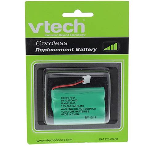 Vtech 27910 Cordless Phone Battery 89-1323-00-00 Electronics Electronics Accessories Power ...