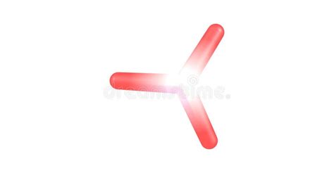 Arsine Molecular Structure Isolated on White Stock Illustration ...