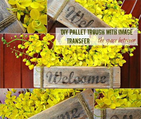 planter troughs the space between diy pallet trough with image transfer Diy Pallet Furniture ...