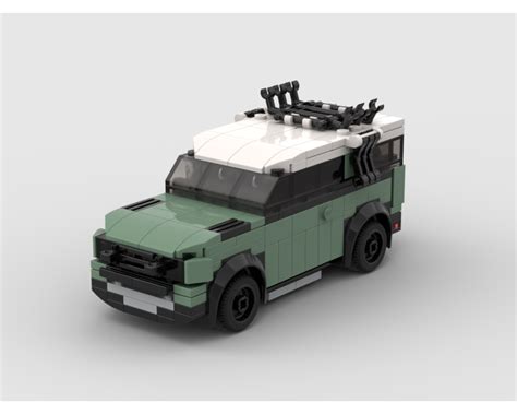 LEGO MOC Land Rover Defender by studsandtubes | Rebrickable - Build with LEGO