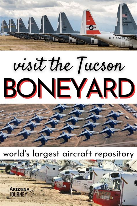 A fun visit to the massive Tucson Airplane Graveyard, aka "The Boneyard" (over 3,000 planes ...