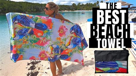 THE BEST BEACH TOWEL - Lightweight Microfiber Quick Dry Sand Free ...