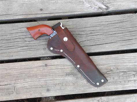 Revolver .22lr Holster Ruger Heritage Rough Rider Hand Crafted Genuine ...