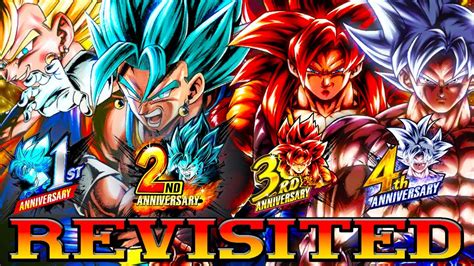 (Dragon Ball Legends)REVISITING EVERY ANNIVERSARY HEADLINER UNIT BEFORE THE 5TH ANNVERSARY - YouTube