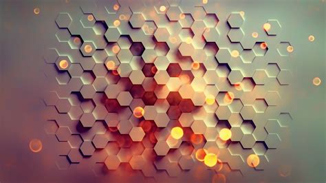Desktop Wallpaper 3d, Hexagons, Pattern, Abstract, 4k, Hd Image, Picture, Background, 7a5562