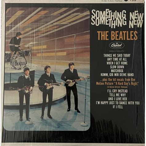 SOMETHING NEW - Album (Mono) - Beatle Memories