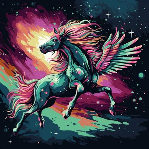 Pegasus Horse With Wings Art Free Stock Photo - Public Domain Pictures