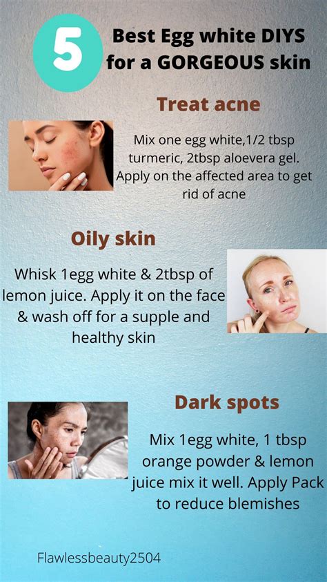 Glowing skin egg white benefits – Artofit