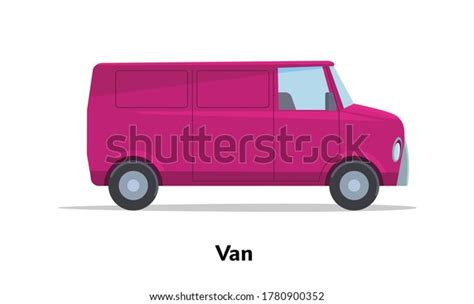 Van Side View Vector Stock Flat Stock Vector (Royalty Free) 1780900352 | Shutterstock