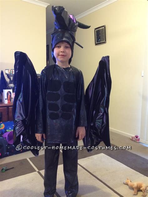 Coolest Minecraft Ender Dragon Costume with Articulated Wings