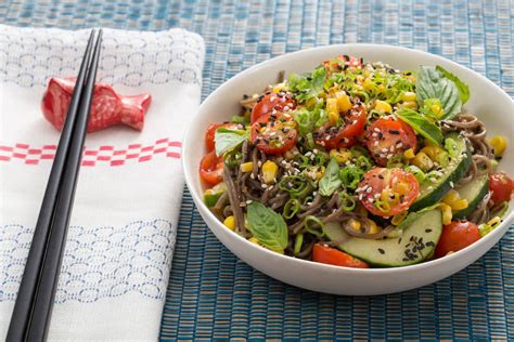 Recipe: Summer Soba Salad with Corn and Soy-Mirin Dressing - Blue Apron