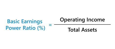 Basic Earnings Power Ratio | Formula + Calculator