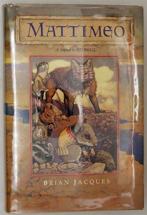 Mattimeo (Redwall Book 3) - Brian Jacques 1990 | 1st Edition | Rare First Edition Books - Golden ...