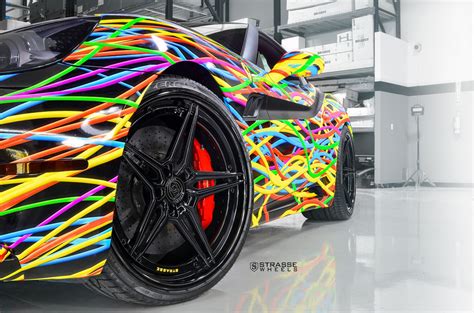 Unique Rainbow Like Custom Paint on Ferrari California — CARiD.com Gallery