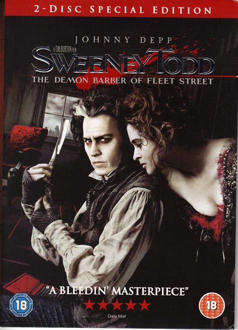 DVD cover - Sweeney Todd Photo (1664296) - Fanpop