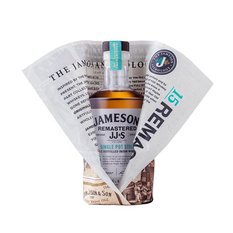 Jameson Remastered 500ml Unwrapped Transparent Background V1 - GreatDrams