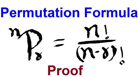 Proof: Permutation Theorem - Permutation Formula Derivation - YouTube