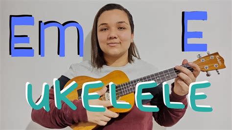 Acordes Mi menor y Mi Mayor en UKELELE 🎸 | ¿Cómo hacerlos? ¿Puedo ...