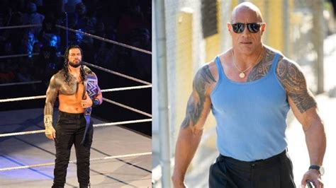 Roman Reigns reacts to speculations of ‘The Rock' returning to WWE at 2023 SummerSlam - Latest ...