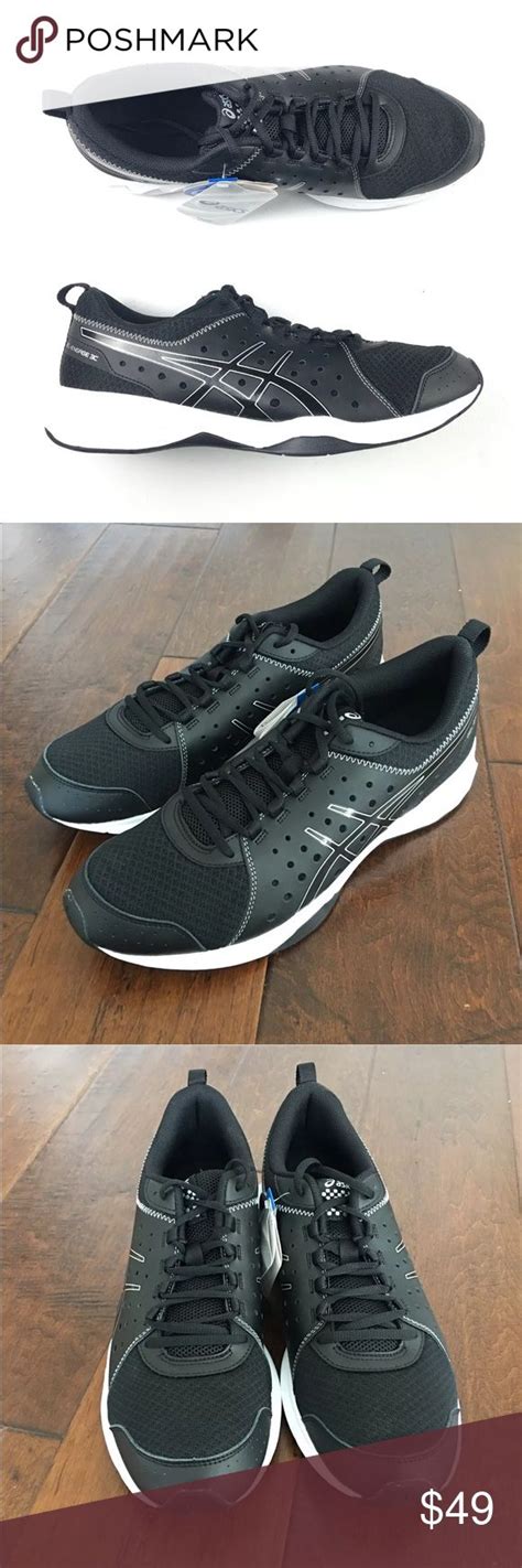 ASICS Mens Black Running Walking Shoes Sneakers | Running and walking ...