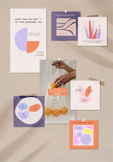 Charts & Graphs CANVA PS | Behance