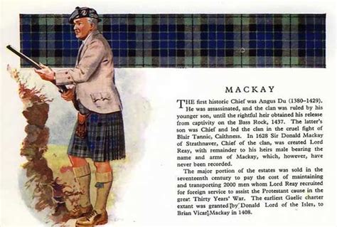 Clan Mackay, their Castle and information. | Scottish clan tartans ...