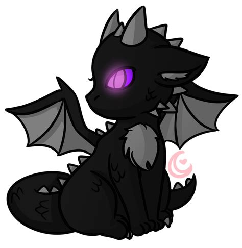 DTA Baby Enderdragon by ButtonPrince on DeviantArt