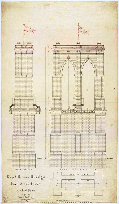 Amazing Photos of the Brooklyn Bridge Under Construction ~ Vintage Everyday