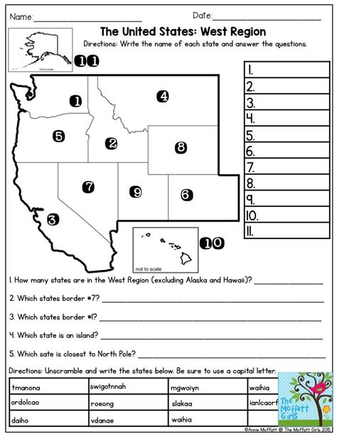 3rd Grade January Activities New Year Morning Work Worksheets Fractions Grammar | Teaching ...