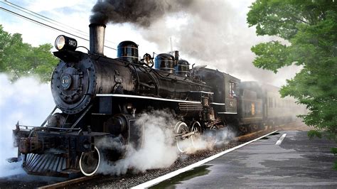 Steam Engine Train Hd Wallpaper - Parketis