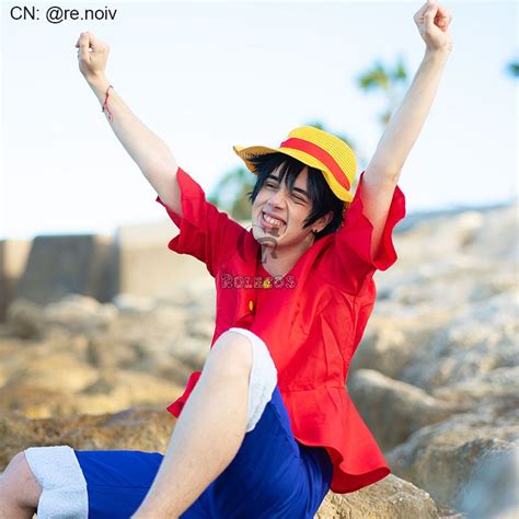 Anime One Piece Luffy Cosplay Costume