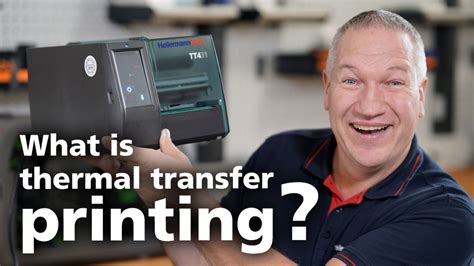 Thermal transfer printer for industrial-grade
