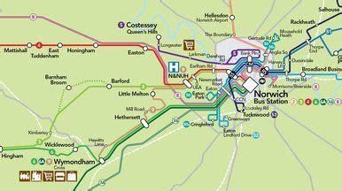 first bus norwich zones 1 5 map