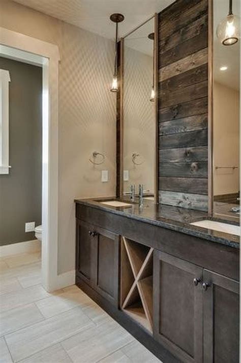 10 Stunning Modern Rustic Bathroom Design Ideas For Your Home | Rustic ...