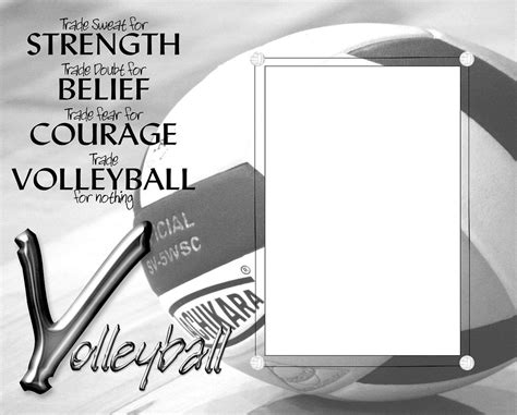 8x10 Photo Frame Picture Matte Volleyball. $10.00, via Etsy ...