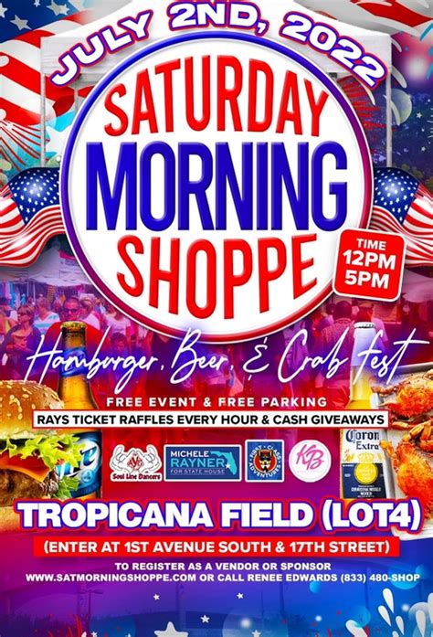 July at Tropicana Field - Saturday Shoppes