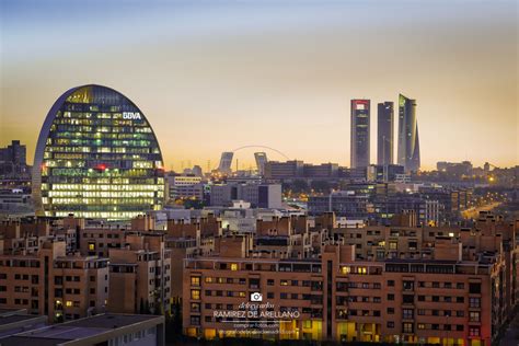 Fotografías de ciudades y paisajes: Madrid skyline