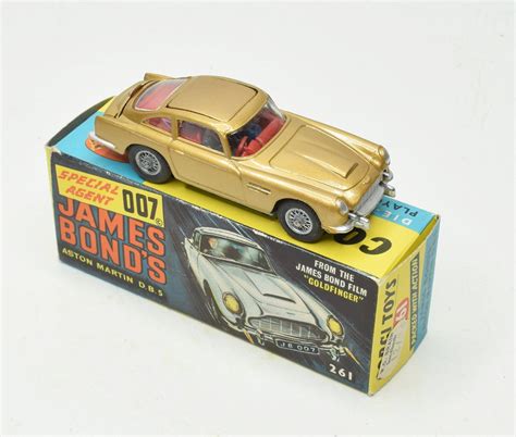Corgi Toys 261 James Bond DB5 Virtually Mint/Boxed (Toffee Gold) 'The – JK DIE-CAST MODELS
