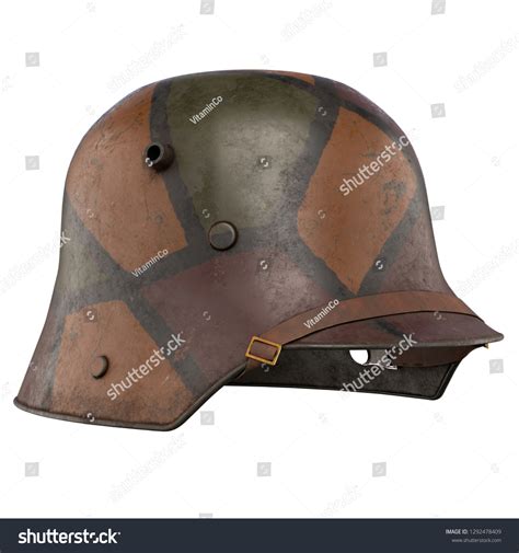 German Helmet Stahlhelm M1916 World War Stock Illustration 1292478409 | Shutterstock