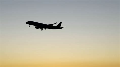 Commercial Airplane Jet Plane Landing At Stock Footage SBV-348396267 - Storyblocks