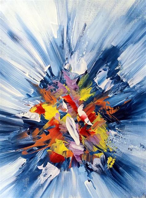 Explosion Painting by Sara Richins - Fine Art America