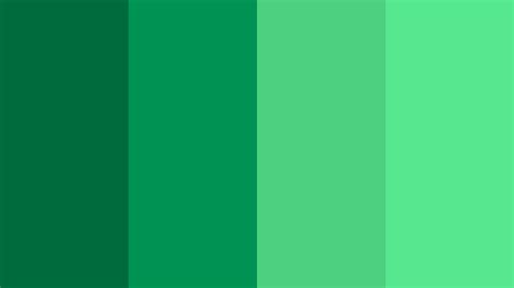 Green Color Swatches