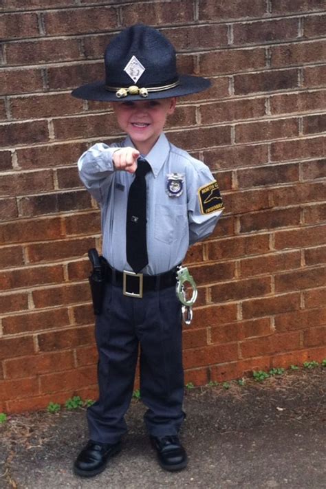 My son Josiah who's 3 years old dressed like a NC State Trooper for Halloween | State trooper ...