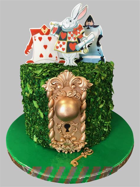 Alice In Wonderland Birthday Cake — Skazka Cakes