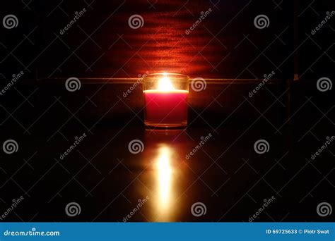 Memorial candle light stock image. Image of grief, burn - 69725633