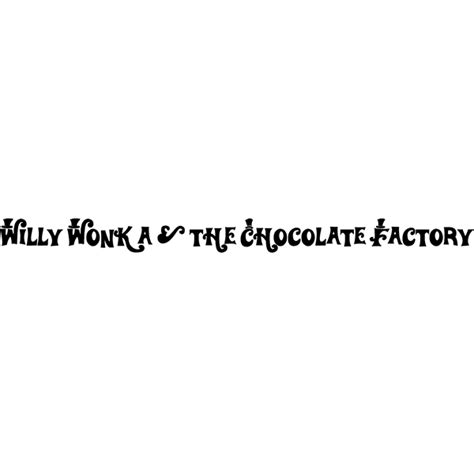 Willy Wonka Logo Font